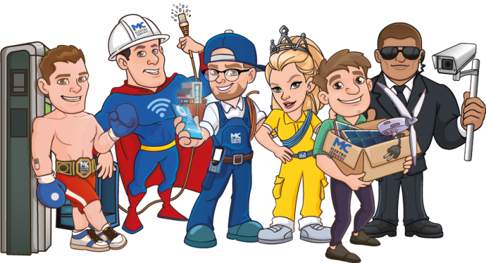 MC-Group-Elektro-Services-Gruppenbild Bewirb Dich für eine Ausbildung zum Elektroinstallateur und werde Teil unseres Teams!